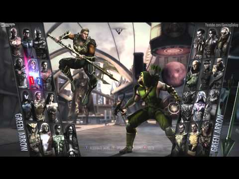 Injustice Gods Among Us - More Online 1v1 Player Matches Gameplay