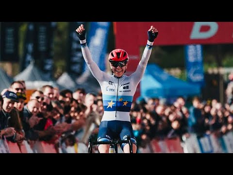 Celia Gery 🇫🇷 wins Gold🥇 at the UCI U23 women world Road Race championship 