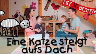 Eine Katze steigt auf das Dach - Singen, Tanzen und Bewegen || Kinderlieder