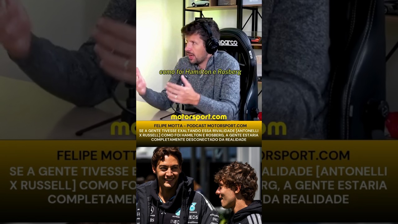 Dá pra comparar KIMI x RUSSELL com HAMILTON x ROSBERG?