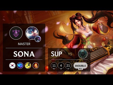Sona Support vs Pyke - KR Master Patch 9.15