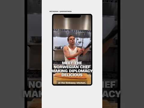 Meet the Norwegian Chef making diplomacy delicious