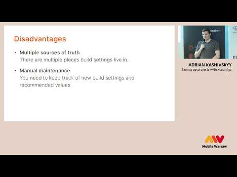 Mobile Warsaw #68 — Adrian Kashivskyy — Setting up projects with xcconfigs