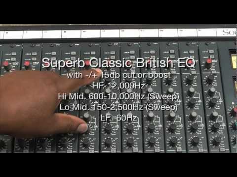 Soundcraft 200BVE 8x4x2 BRITISH built mixing console Soundcraft 200BVE 8x4x2 BRITISH built mixing console
