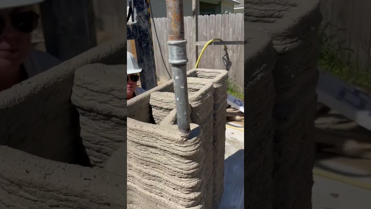 First Robotic Arm 3D Printing a House On Site in America