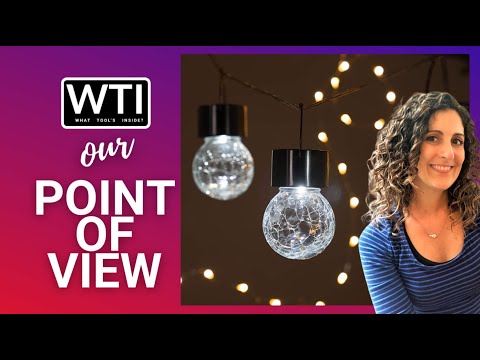 GIGALUMI Hanging Solar Lights - WTI product video review