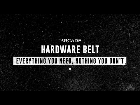 Tough Doesn't Have To Mean Uncomfortable | Arcade Hardware Belt