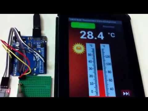 LM35 BULB THERMOMETER VALUE Video