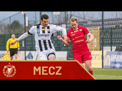 Sandecja Nowy Sącz - Widzew Łódź 3:1 (cały mecz)