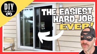 How to Install a Sliding Screen Patio Door  |  Easy Step-by-Step Instructions🚪💪
