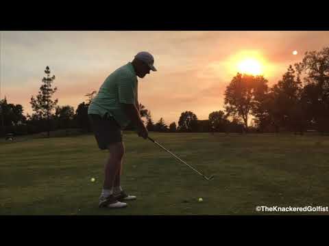 210 yard 2nd shot with a Ben Hogan Apex 1 iron.