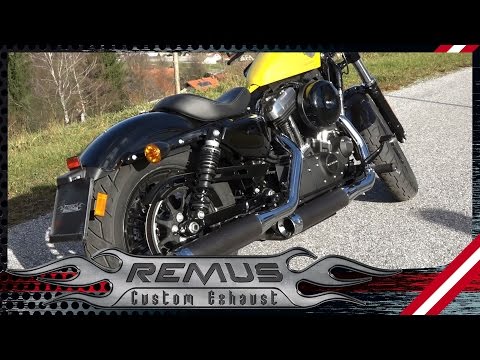 Harley-Davidson Sportster Forty-Eight Mod.17 with REMUS Slip-On system