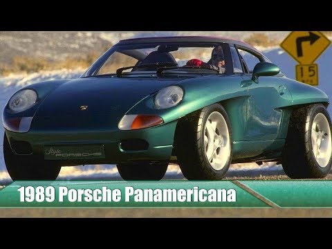 Thumbnail for Amazing But Forgotten Concept Cars: 1989 Porsche Panamericana by Porsche Panamericana