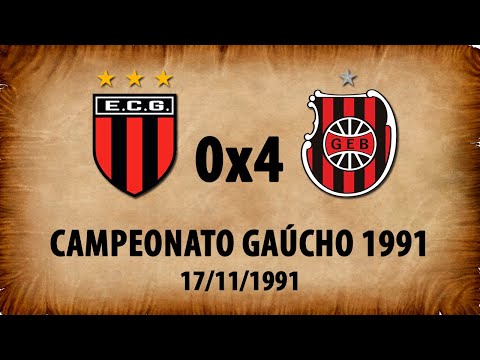 Guarani-VA 0x4 G.E.Brasil - Campeonato Gaúcho 1991