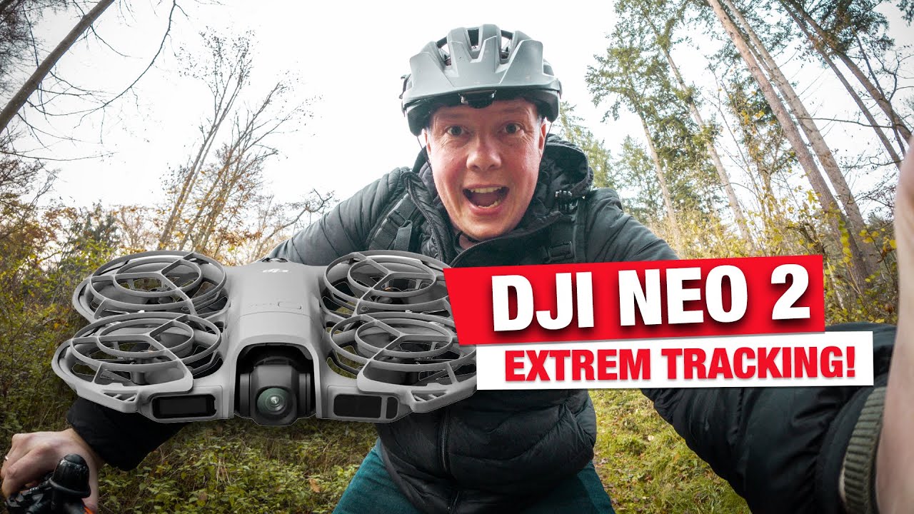 DJI NEO 2 - TRACKING IM EXTREMEN WALD MIT BIS ZU 47 KM/H  // TEIL 3