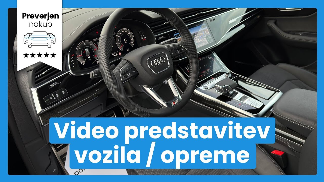 Audi Q8 50 TDI quattro tiptronic - SLOVENSKO VOZILO