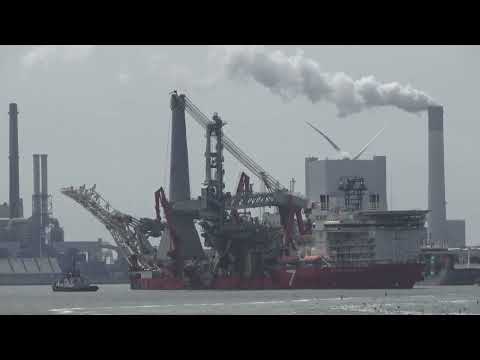 ShipSpotting in Rotterdam, The Netherlands - Part 47 (4K)
