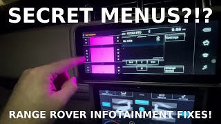 Range Rover Infotainment Fault Fixing, Issues, Problems, Secret Menus & Installation Woes L405 L494