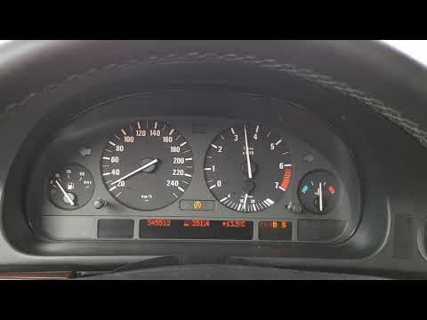 e39 530i auto. Acceleration 0-120