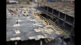 preview picture of video 'nikon d5000 time lapse tilt shift building'