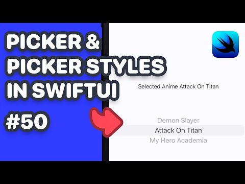 Picker And PickerStyle In SwiftUI (SwiftUI Picker, SwiftUI PickerStyles) thumbnail
