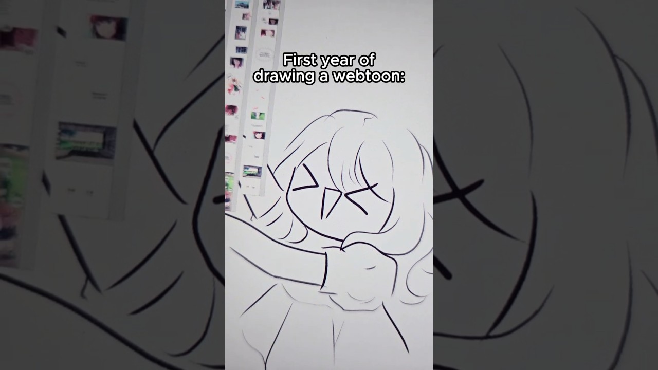 Four years of drawing a webtoon: