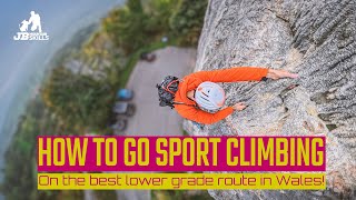 The fairly complete guide of How to Go Sport Climbing featuring a great lower grade route!