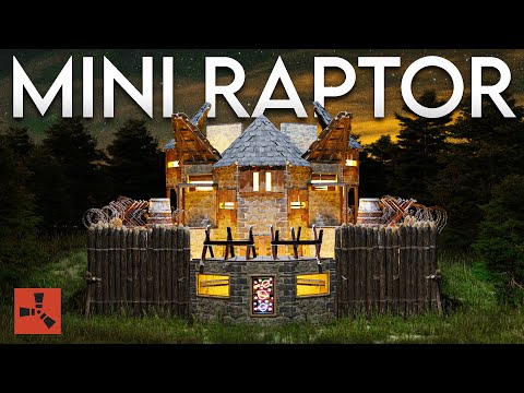The Mini Raptor - STRONG & DEFENDBLE Duo/Trio RUST Base Design - 2023 Tutorial