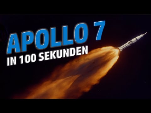 Die Apollo 7 Mission in 100 Sekunden erklärt | Mondgeflüster Doku deutsch