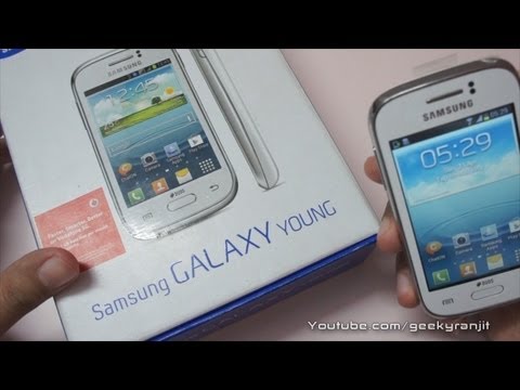 Samsung Galaxy Young Budget Android Unboxing & Overview