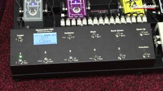 Video thumbnail for Summer NAMM 2015: RJM Mastermind PBC Audio Loop Switcher Overview by Sweetwater by Sweetwater