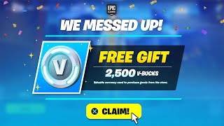 Fortnite Made a BIG Mistake.. (V-BUCKS)