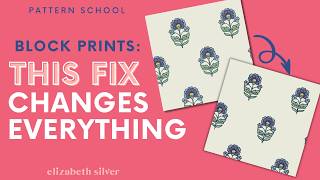 How to Make Digital Block Print Patterns Look Hand-Stamped