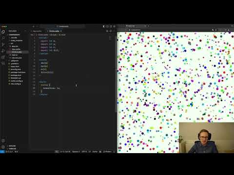 Svelte + D3: Components