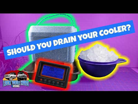 Should you drain the water your Cooler or Esky? Let's check it out!