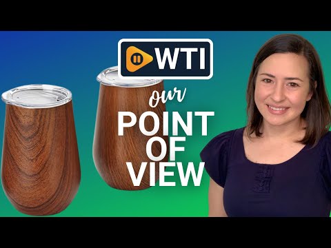Outset Wood Grain Pattern Wine Tumblers - WTI product video review