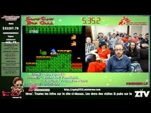 SGDQ 2013 French restream - Holy Diver (runner: funkdoc -- comm: mistermv / Rayas)