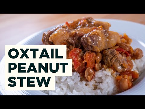 Rambon'omby sy Voanjo Recipe - Oxtail Peanut Stew from Madagascar