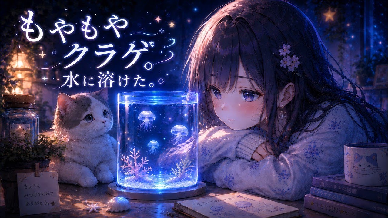 【フリーBGM】もやもやクラゲ。水に溶けた。