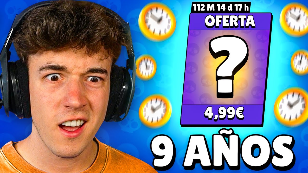 LA OFERTA MAS LARGA de BRAWL STARS *DURA 9 AÑOS*