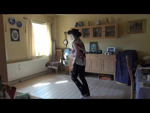 Sunset Road - line dance demo