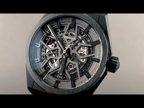 Zenith Defy Classic Black Ceramic 49.9000.670/77.R782 Zenith Watch Review