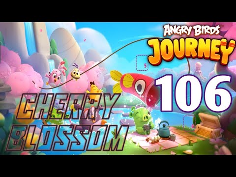 Cherry 🍒 Blossom ( Level 606 - Level 610) || Angry Birds Journey (2025 Update )/ Android Gameplay 🎮