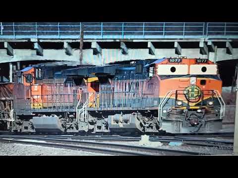 Xenia the BNSF C44-9W H1 1077