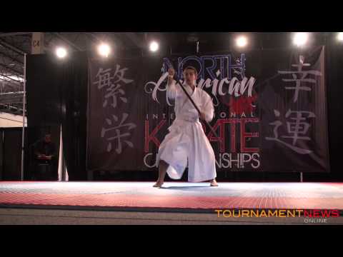 Nick Cain Adult Traditional Grand at North American International Karate Championship 2012