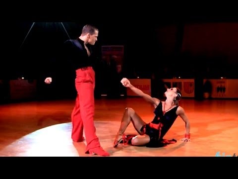 Dmitry Pugachev - Daria Glukhova, Brno Open 2014, WDSF WO latin, final - paso doble