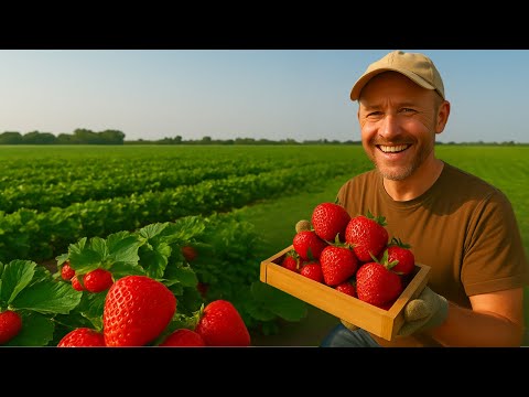 HOW DO AMERICANS HARVEST 9.2 MILLION TONS OF STRAWBERRIES?