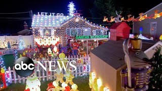 Tis the season for competing for the biggest Christmas lights displays