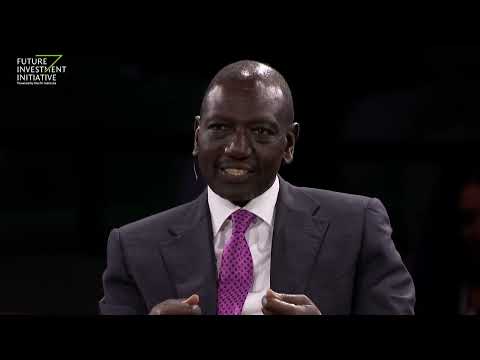 Dr. William Ruto, President of the Republic of Kenya at Future Investment Initiative - #FII7 - Day 1