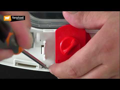 Миниатюра изображения товара Электронная дверца для животных Ferplast Swing Microchip / 72090011 (белый)